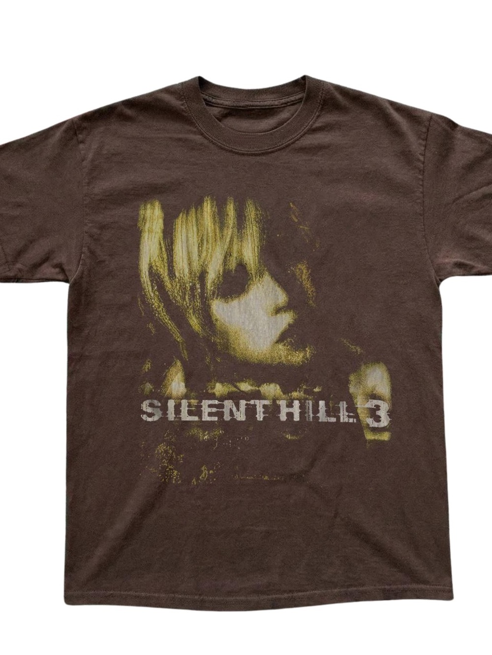 Silent Hill 3 Brown Graphic Tee - Classic Game Shirt